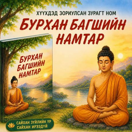 ''Бурхан багшийн намтар'' зурагт ном